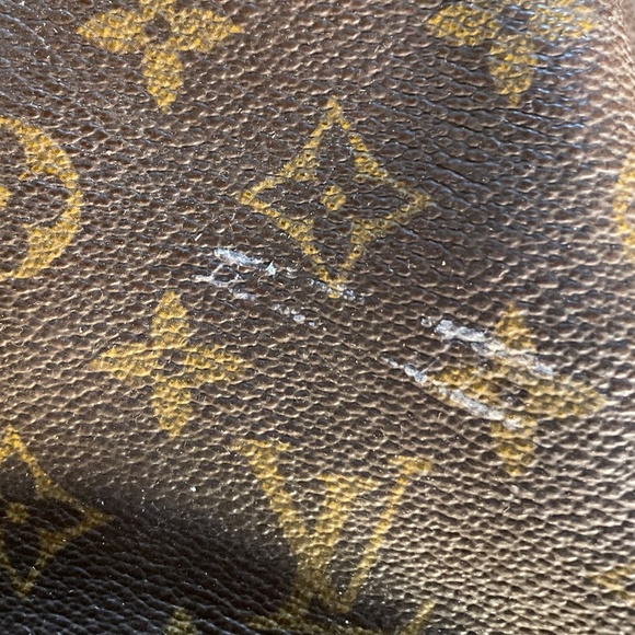 Vintage Louis Vuitton Speedy Bag Monogram Authentic Lock No Keys Pre-owned 70s - Picture 5 of 8